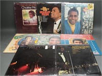 Vintage Charley Pride LP Vinyl Records (9)