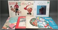 Gene Autry Sings Rudolph & Other X-Mas LP's (8)