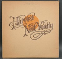 1972 First Press Neil Young Harvest LP Record