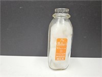 Half Pint Miller Dairy Bottle