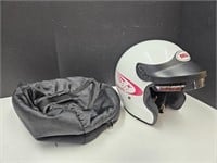 Subaru Racing Motorcycle Helmet w Bag