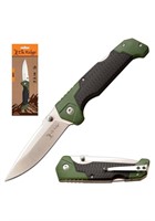 Elk Ridge Alpine Black & Green Folding Knife