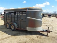 2004 S&S Dura Line 16' livestock trailer, tandem