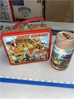 Vintage Disney express metal lunchbox with