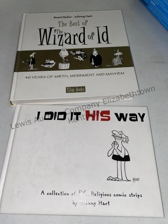The best of the Wizard of ID and BC I did it his