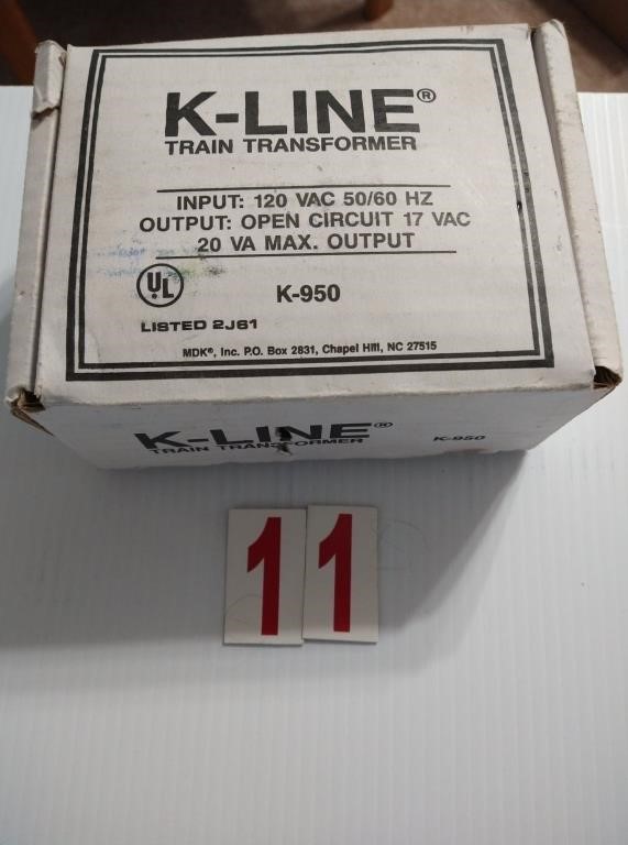K-Line K-950 Transformer