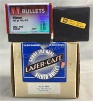 (Approx 13) lbs Assorted 10mm/40 Reloading Bullets