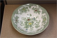 Enoch Wedgwood "Kent" Floral and Bird Bowl