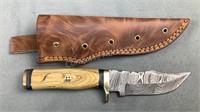Custom Handmade Damascus Steel Knife