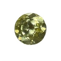 Natural 1.60ct Round Yellow Sapphire Gemstone
