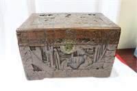 A Vintage Chinese Camphor Wood Box