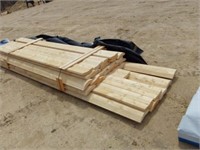 New Unused log siding, (7) 16' Pcs. (1) 14' (20)