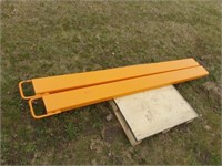 New unused 7' pallet fork extensions