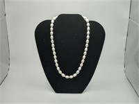 Sterling Silver Culturaled Pearl necklace