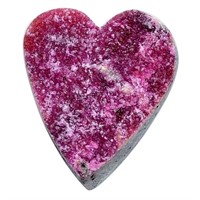 Natural Heart 29.20ct Ruby Zoisite Loose Gemstone