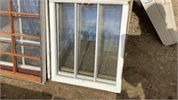 3 wood windows 251/2" x 291/4”