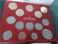 2014 United States Mint Uncirculated Coin Set