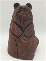 Wood Chainsaw Carved Bear Statue