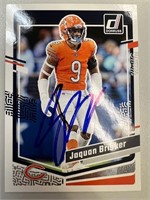 Bears Jaquan Brisker Signed Card with COA