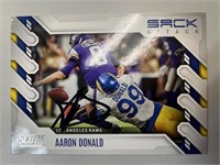 Rams Aaron Donald Signed Card with COA