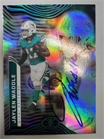 Dolphins Jaylen Waddle Signed Card with COA