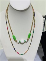 Lot of mix jewelry vintage necklaces Avon