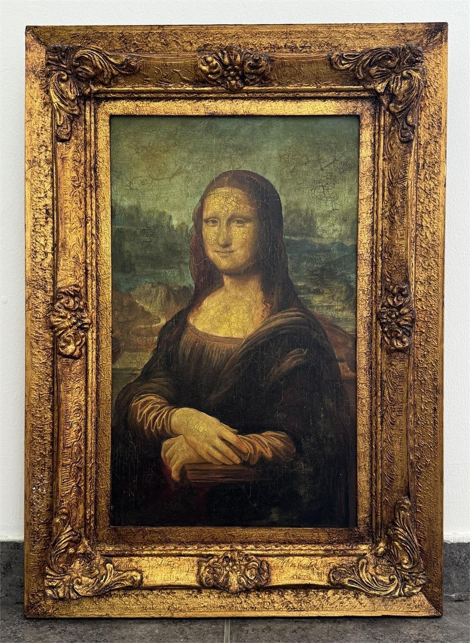 Leonardo da Vinci - Oil on canvas