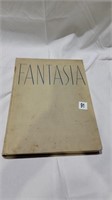 Original 1940 walt disney fantasia hard back book