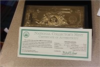 Year 2000 $2.00 Gold Certificate
