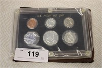 1962 US SILVER PROOF SET