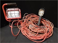 Extension Cord and Work Light