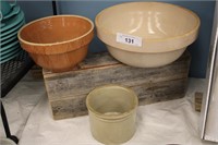 3PC COLLECTION OF YELLOW WARE PLUS