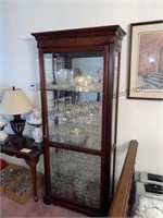 Howard Miller Lighted display cabinet approximate