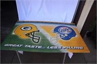 Miller Lite and Packers Sign