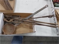 assortment of forge tooling