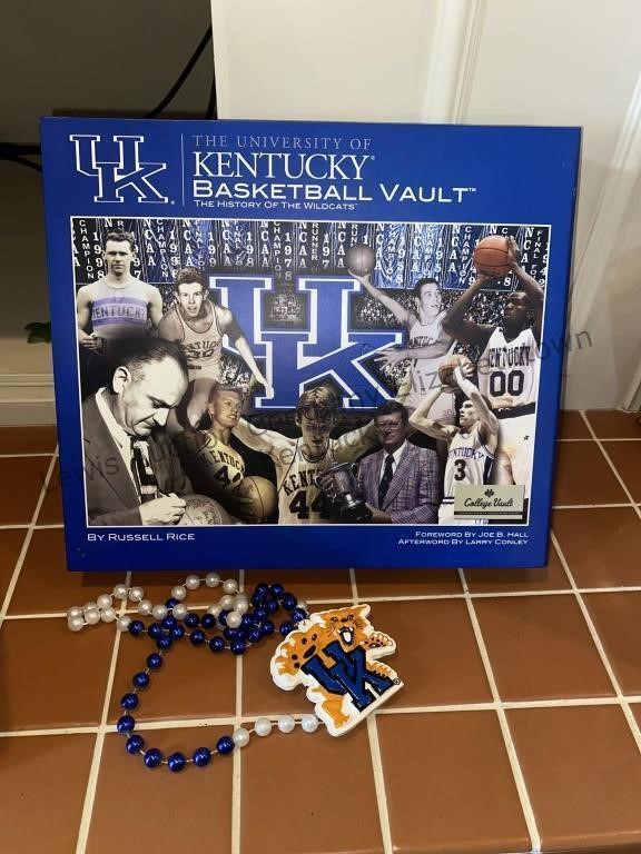 The university of Kentucky basketball vault the