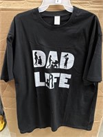 SIZE LARGE XLARGE DAD LIFE MENS SHIRT