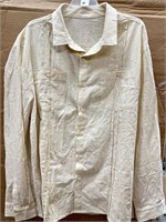 SIZE LARGE G6R411 MENS BUTTON DOWN SHIRT