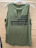 SIZE LARGE WOMENS SLEEVELESS SHIRT