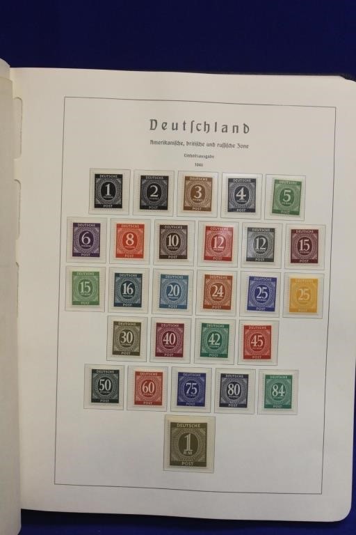 Deutschland or Germany Stamp Album