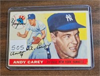 1955 Topps Andy Carey 20