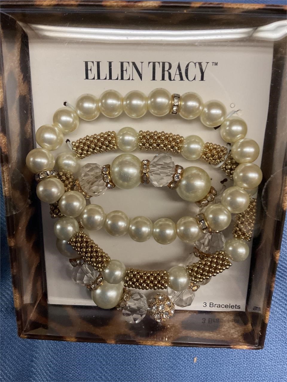 Ellen Tracy 3 set bracelets