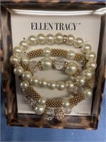 Ellen Tracy 3 set bracelets