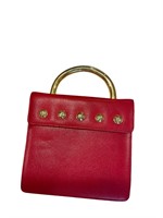 Vintage red  handbag