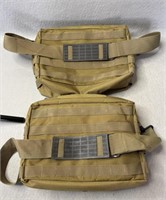 (2) Tactical Carry Bags w/ Webbing