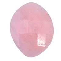 Natural Fancy 12.35ct Pink Morganite Cabochon