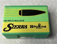 (100) Sierra Bullets  6mm (.243) 70 Gr. Blitzking