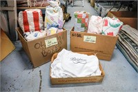 (2) Boxes of Rolls of Sm Cutter Quilts, Flat of