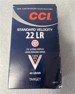 (500) Rnds. 22LR CCI, Standard Velocity