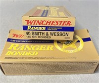 (100) Rnds 40 S&W, Winchester Ranger, 180 Gr